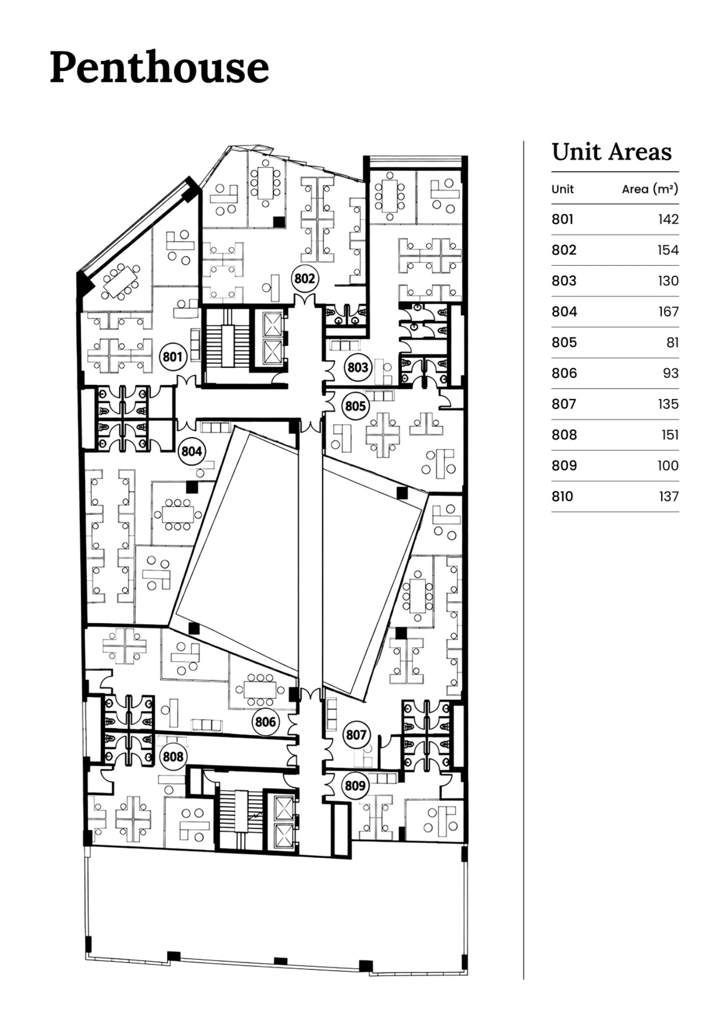 iTower penthouse floor plan